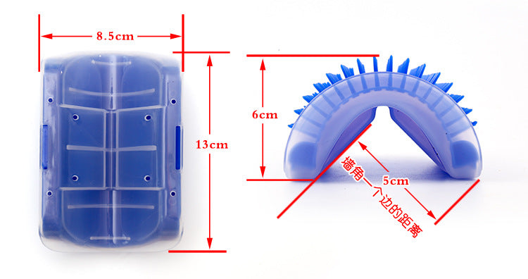 Pet Products For Cats Brush Corner Cat Massage Self Groomer Comb Brush With Catnip
