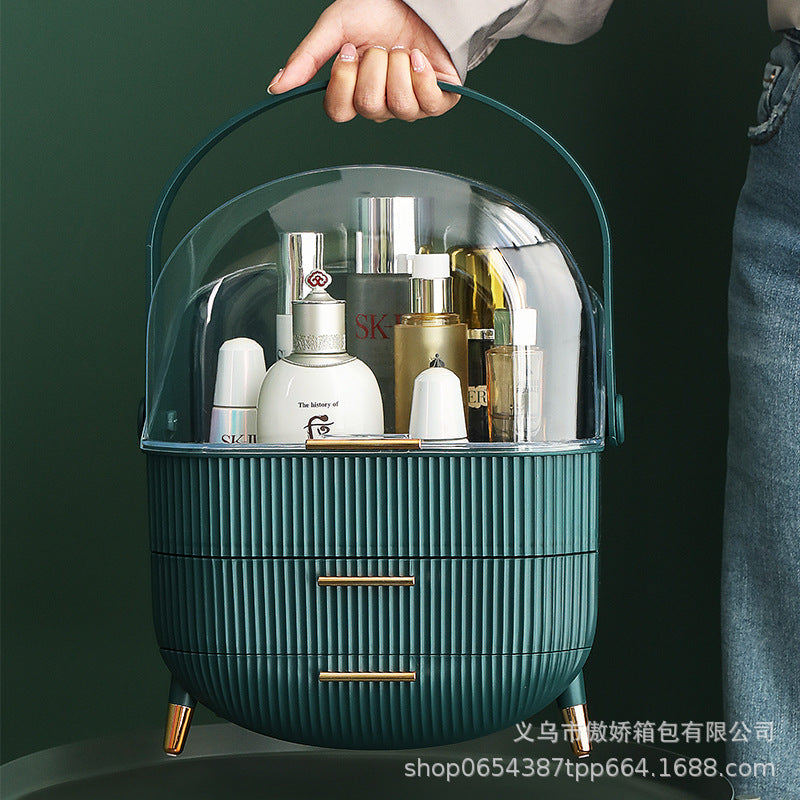 light luxury cosmetics skin care product storage box bedroom furniture storage cabinet modern minimalist makeup storage personality