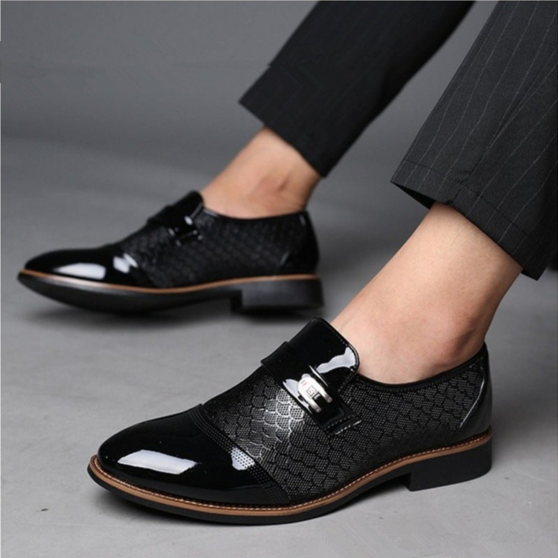 embossed shoes men men's leather shoes men's leather shoes Leather Shoe Male casual shoes