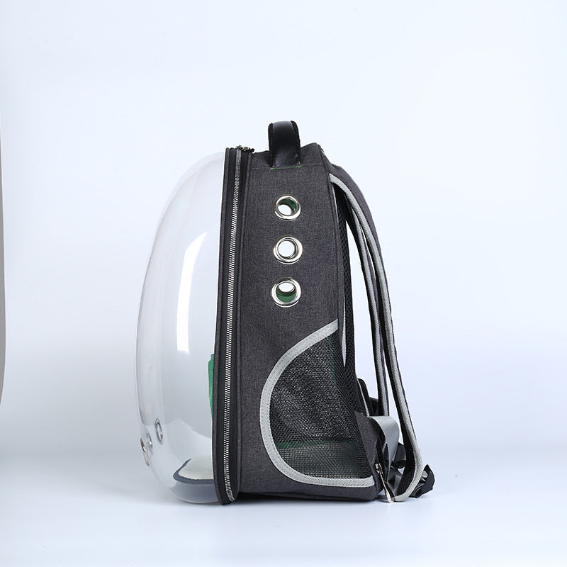 Cat Backpack Transparent Cat Bag Pet Kit Cat Outing Portable Space Backpack Space Caps Pet Backpack