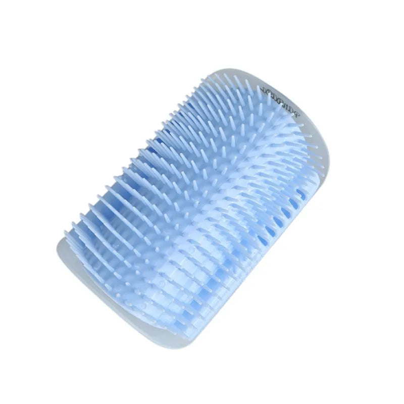 Pet Products For Cats Brush Corner Cat Massage Self Groomer Comb Brush With Catnip