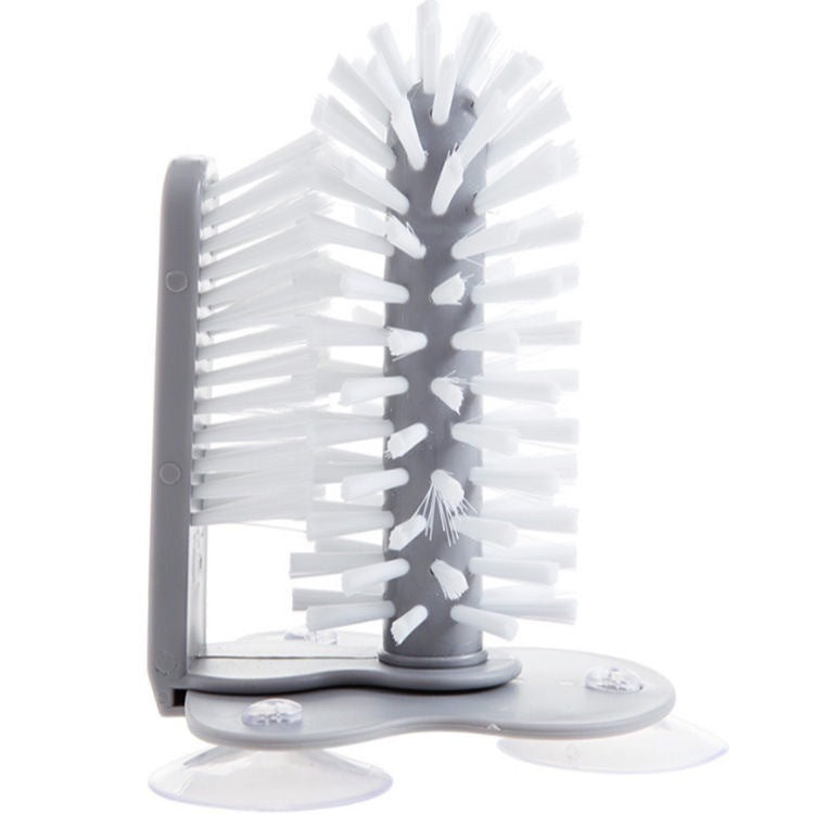 Cup washing brush Household detachable cleaning cup washing brush glass cup no dead angle brush kitchen rotating cup brush cup decontamination device