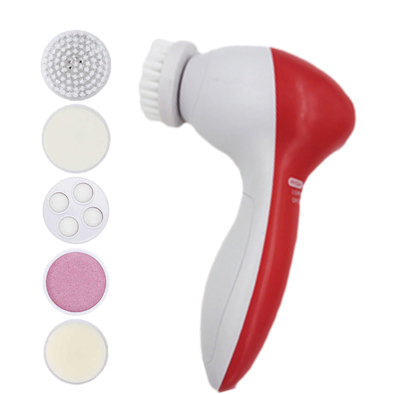 Spot cleansing instrument facial massage five-in-one wash instrument to blackhead artifact pore cleaning beauty equipment