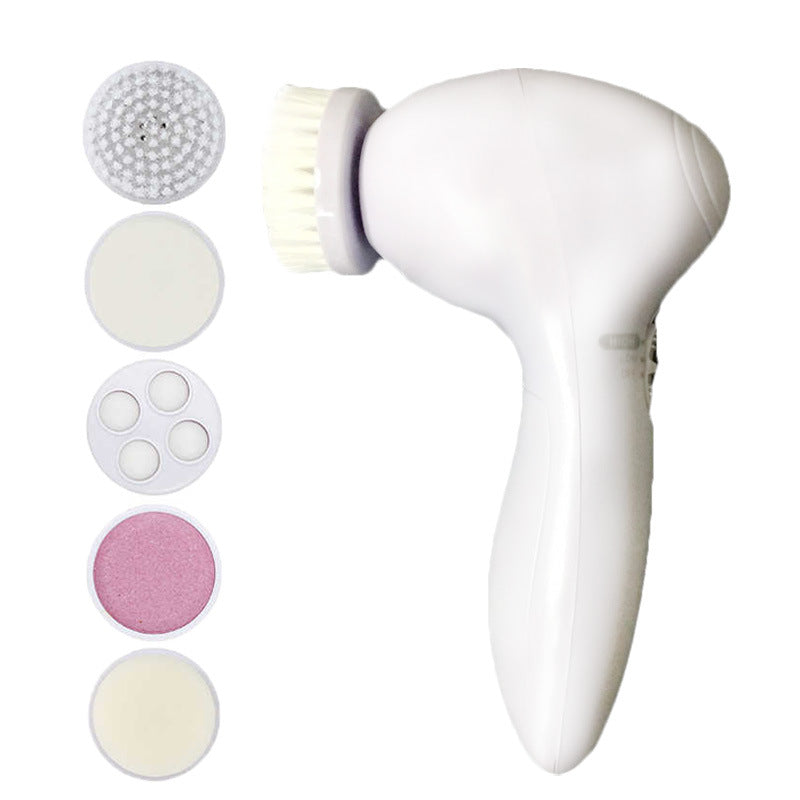 Spot cleansing instrument facial massage five-in-one wash instrument to blackhead artifact pore cleaning beauty equipment