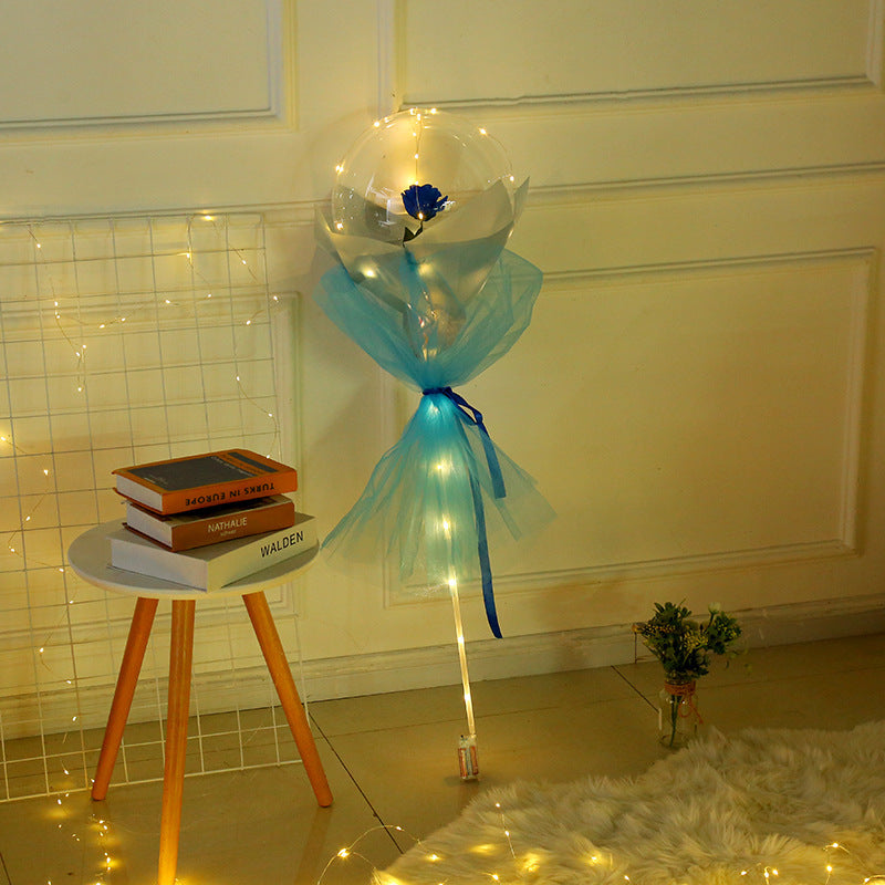 Party Birthday Christmas Eve Valentine's Day party dress up confession rose lights Bobo ball night market stall supply