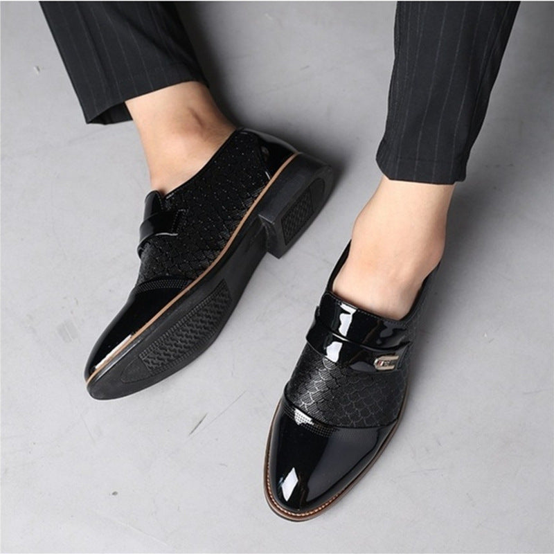 embossed shoes men men's leather shoes men's leather shoes Leather Shoe Male casual shoes