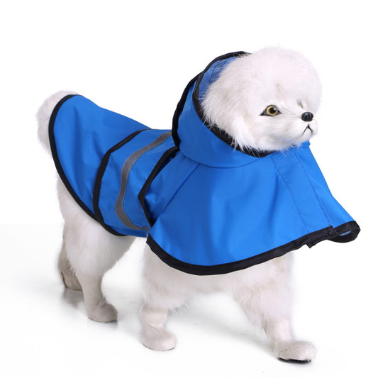 Dog raincoat large dog small or big dog pet raincoat reflective dog clothes raincoat poncho