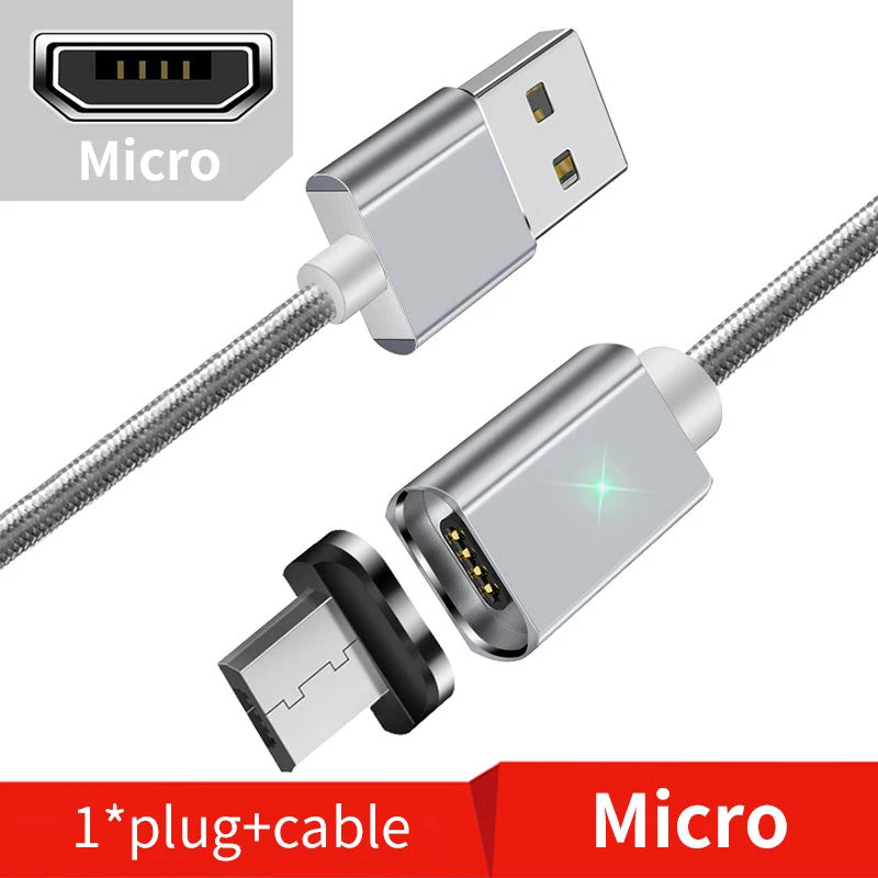 Cable  USB Cable Essager Magnetic Micro USB Cable For iPhone Samsung Type-c Charging Charge Magnet Charger Adapter USB Type C Mobile Phone Cables