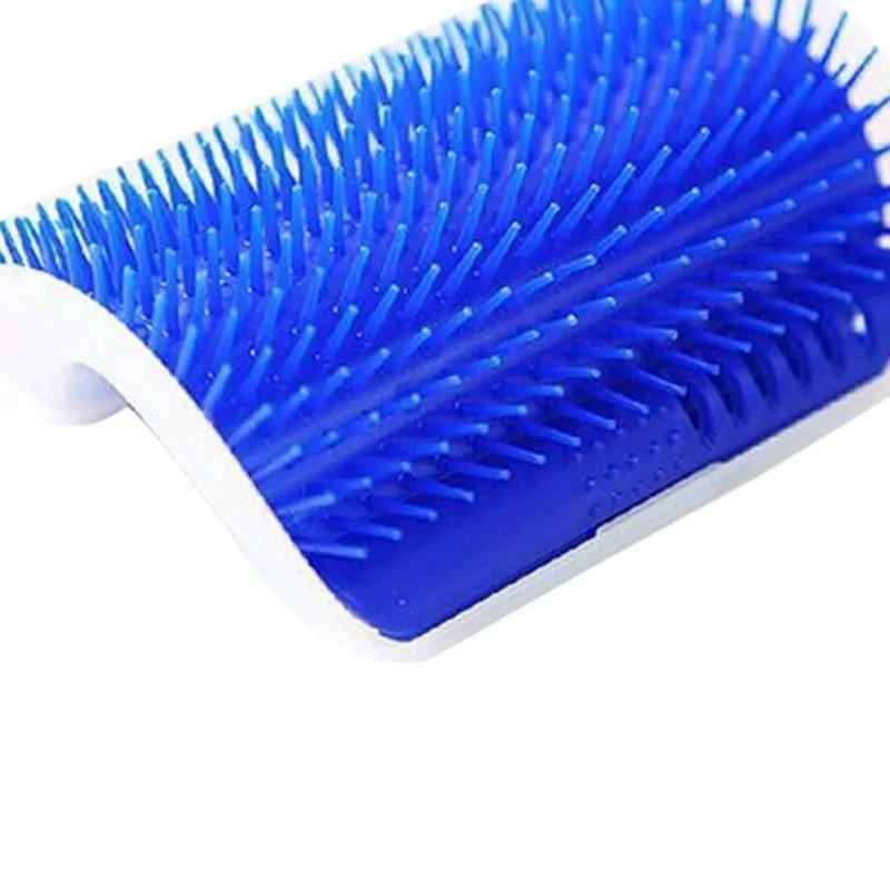 Pet Products For Cats Brush Corner Cat Massage Self Groomer Comb Brush With Catnip