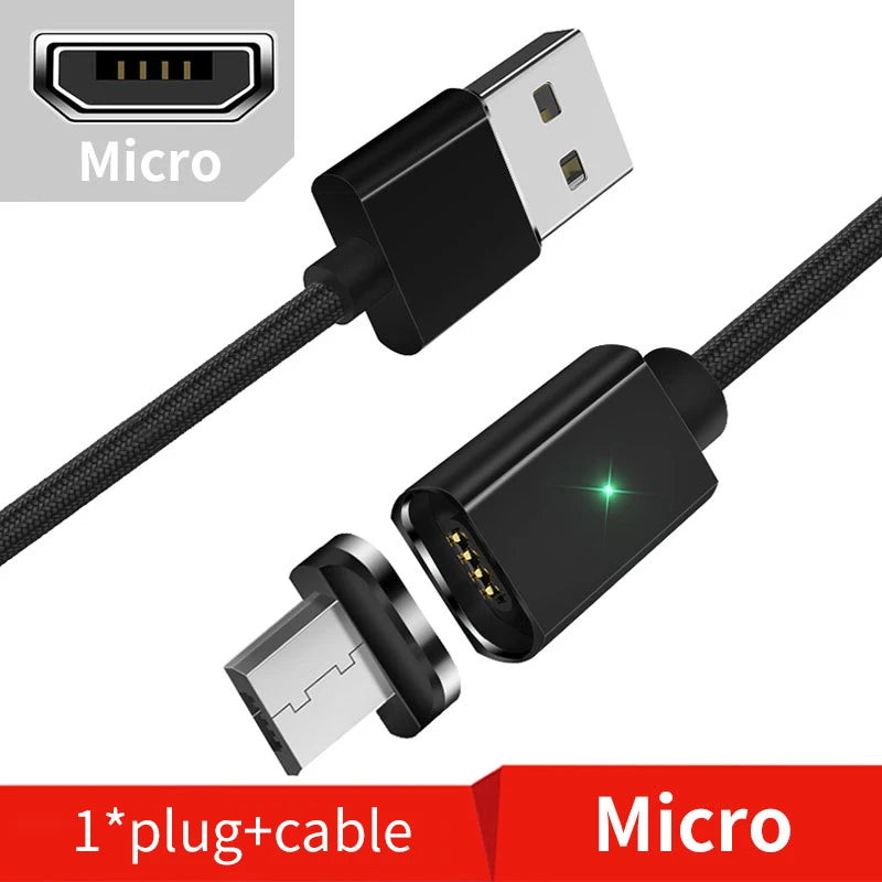 Cable  USB Cable Essager Magnetic Micro USB Cable For iPhone Samsung Type-c Charging Charge Magnet Charger Adapter USB Type C Mobile Phone Cables