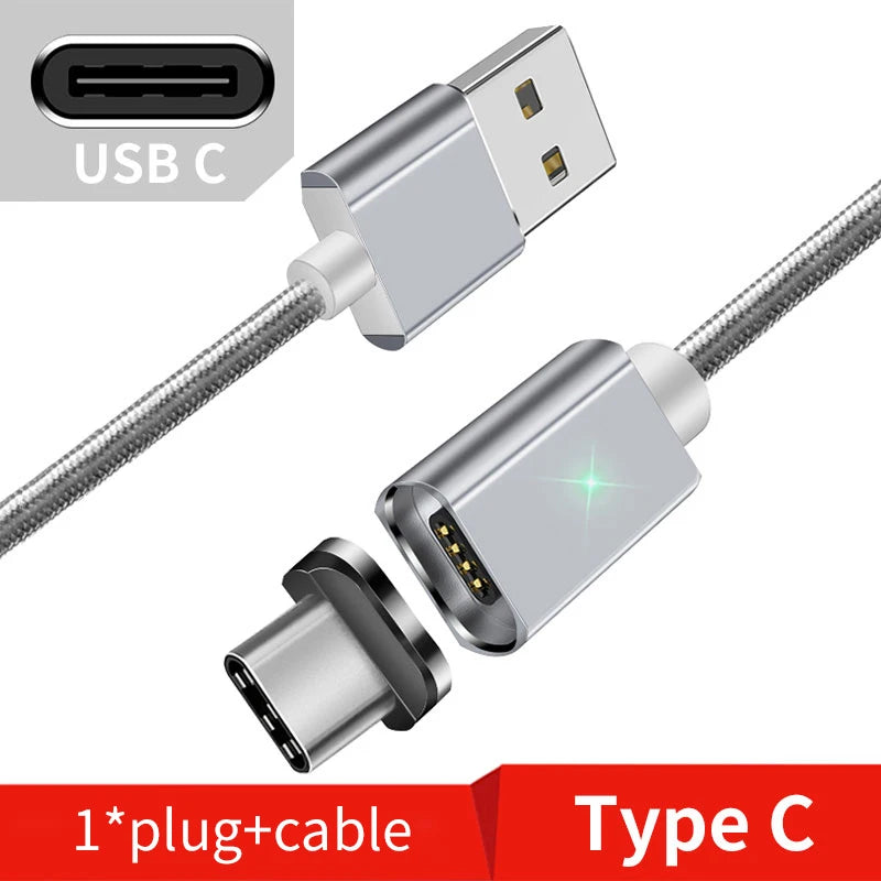 Cable  USB Cable Essager Magnetic Micro USB Cable For iPhone Samsung Type-c Charging Charge Magnet Charger Adapter USB Type C Mobile Phone Cables