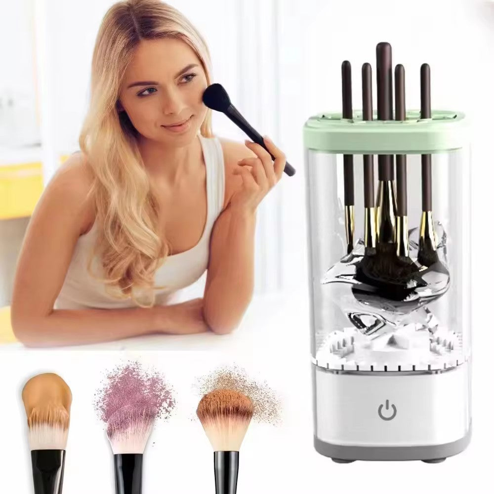 makeup brush cleaner Cross-border new fully automatic quick-drying electric makeup brush cleaner household beauty brush drying tool cleaning machine