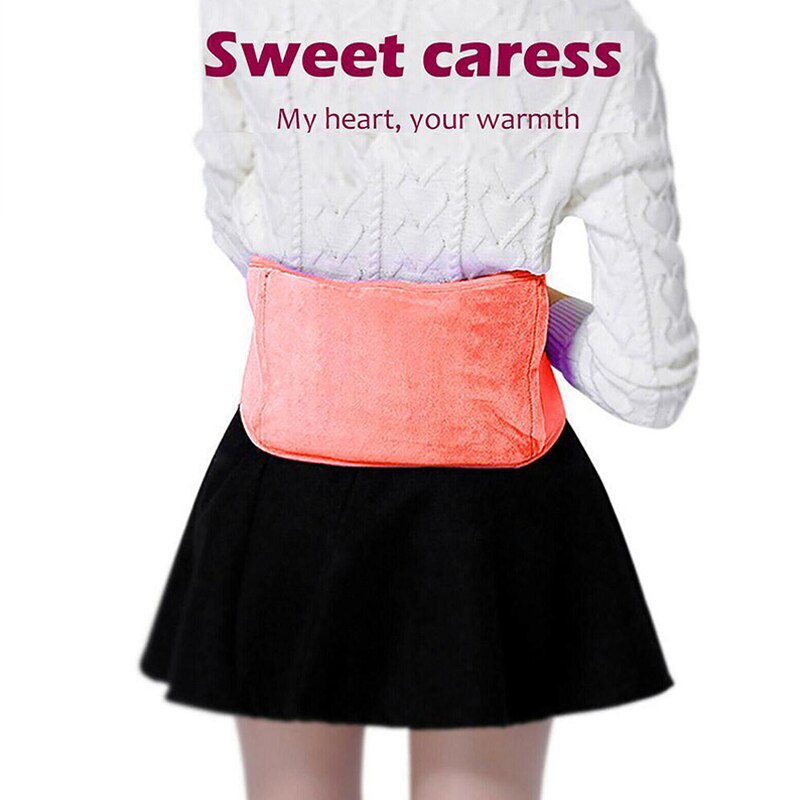 Hot Water Bag Bottle Cover Warm Uterine Belt Warmer Waist Belly Pads Menstrual Relief Period Pain Winter Water Bottle Pouch safe to use with hot water bag if needed.