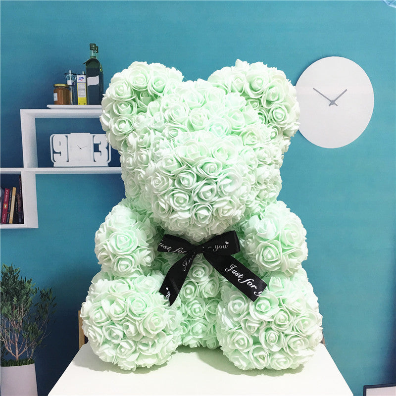 gift rose teddy bear