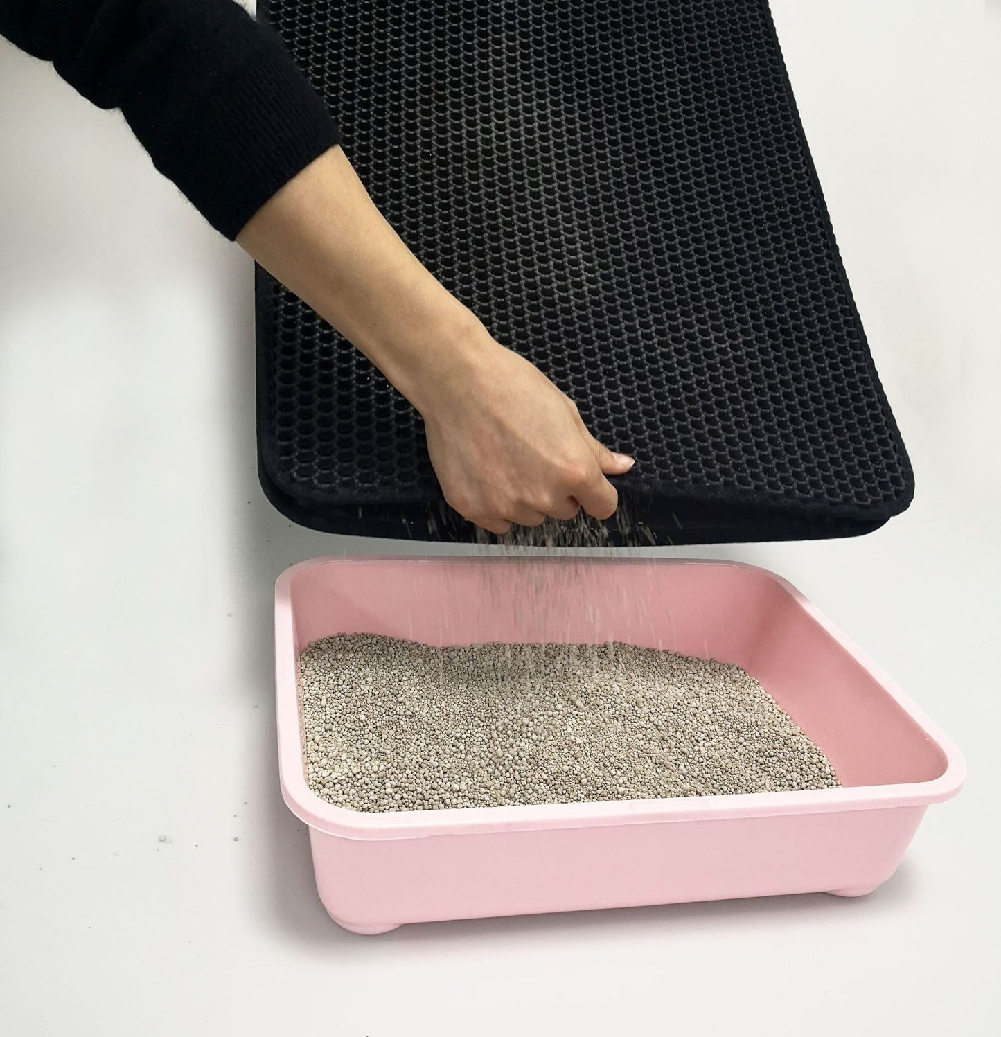 Waterproof Pet Cat Litter Mat EVA Double Layer Cat Litter Trapping Pet Litter Cat Mat Clean Pad  Products For Cats Accessories