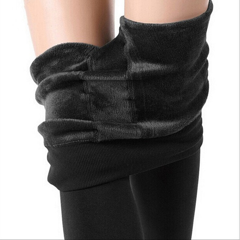 pearl velvet leggings women autumn and winter step high quality plus velvet trousers warm one pants KC0040