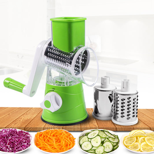 Cutter , Vegetable Cutter, Cutter DUOLVQI Manual Vegetable Cutter Slicer Kitchen Tools Multi-functional Round Mandoline Slicer Potato Cheese Kitchen Gadgets