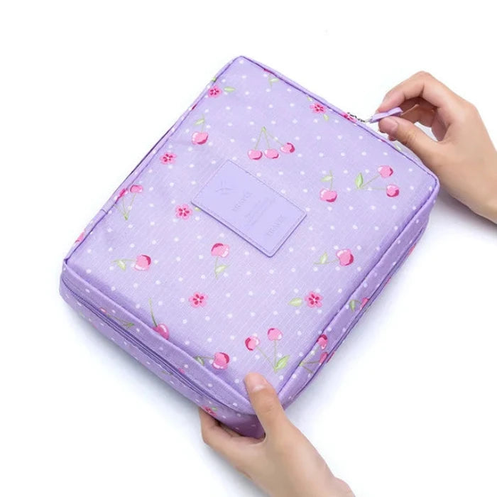 Multifunction travel Cosmetic Bag Women Makeup Bags Toiletries Organizer Waterproof Female Storage Make up Cases