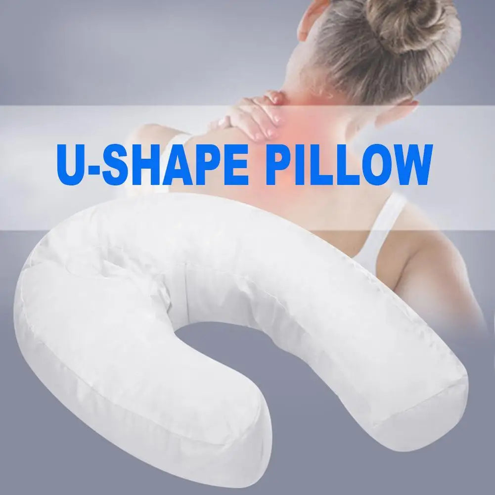 Cotton Pillow Side Sleeper Pillows Neck & Back Pillow Hold Neck Spine Protection Cotton Pillow Health Care